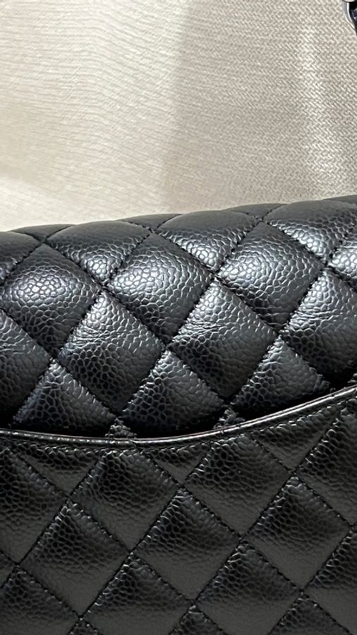 ✨CHANEL Classic Flap CF25 黑色荔枝皮 黑銀|晶片款|95新 大全配-6