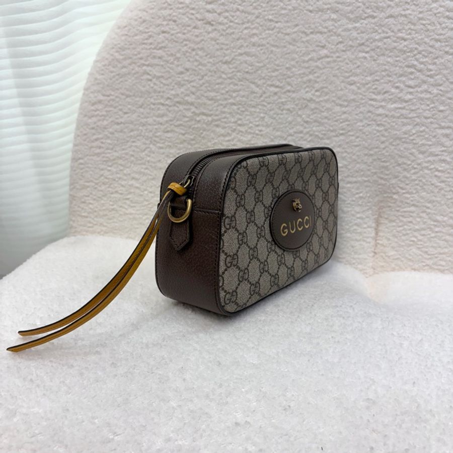 Gucci原花虎頭包相機包 476466-1