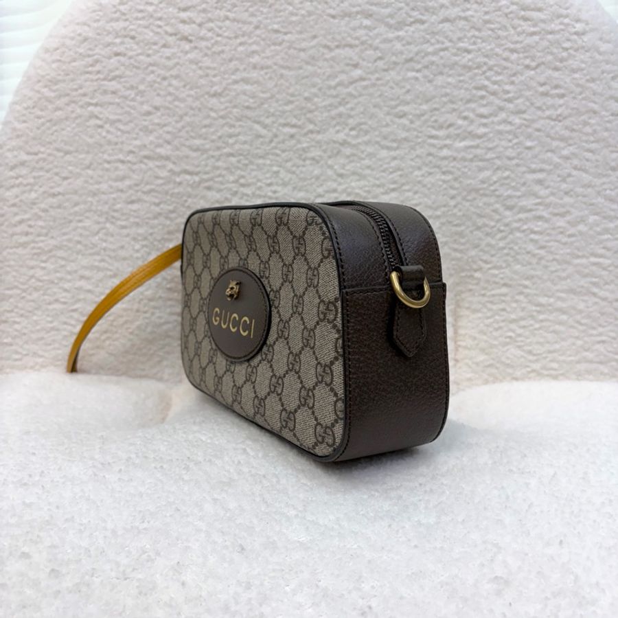 Gucci原花虎頭包相機包 476466-2