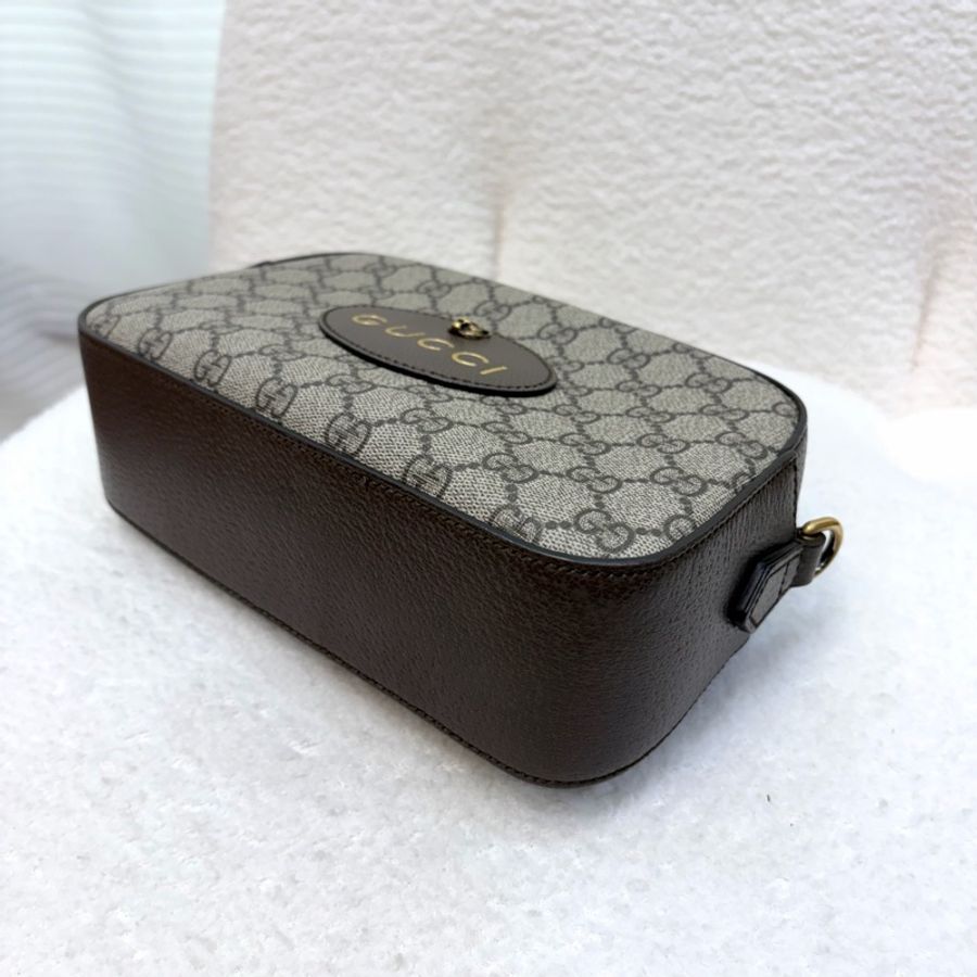 Gucci原花虎頭包相機包 476466-12