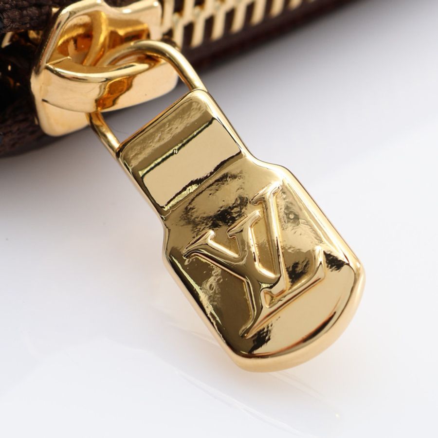 Key Pouch M 鑰匙圈 小包 零錢包 棕色 原花帆布【LOUIS VUITTON LV 路易威登】 M13560-6