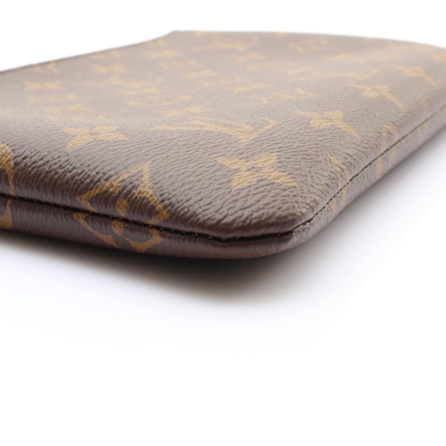 Key Pouch M 鑰匙圈 小包 零錢包 棕色 原花帆布【LOUIS VUITTON LV 路易威登】 M13560-8