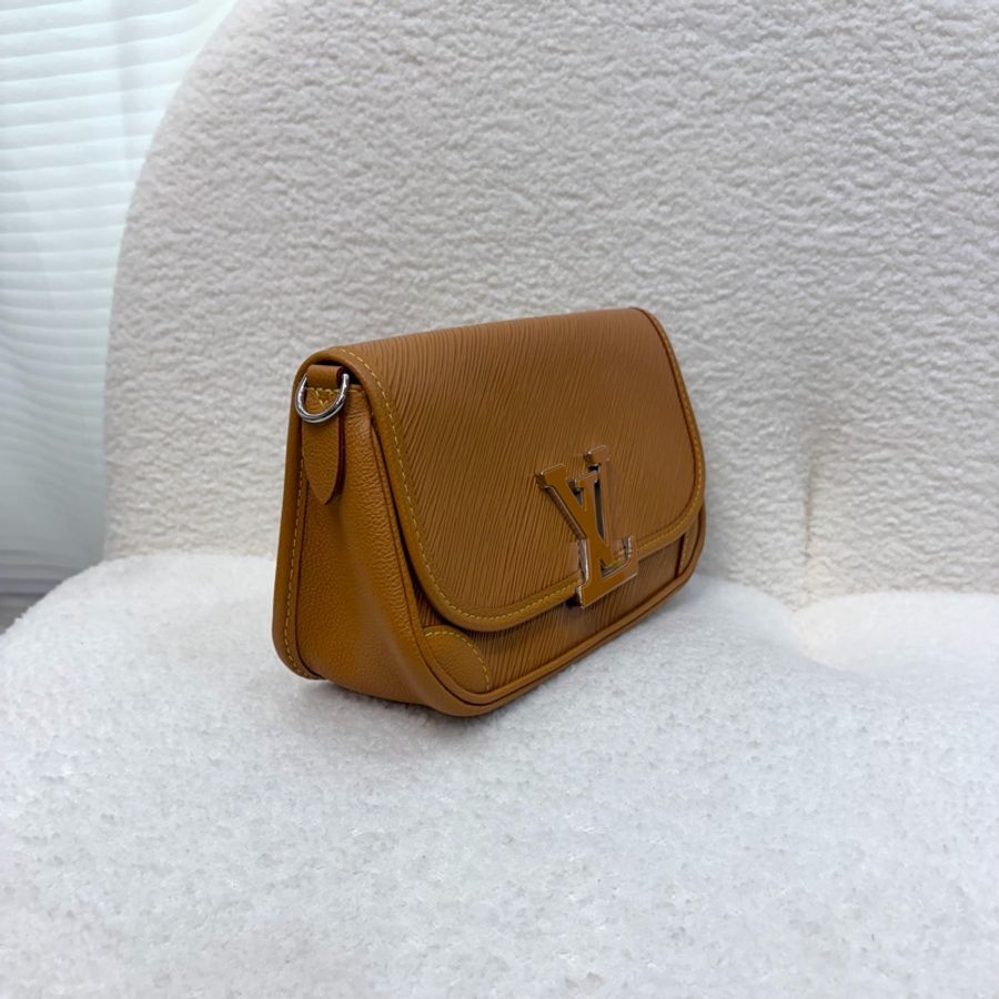 LV 蜜黃EPI牛皮大logo下蓋Buci法棍包M59459-1