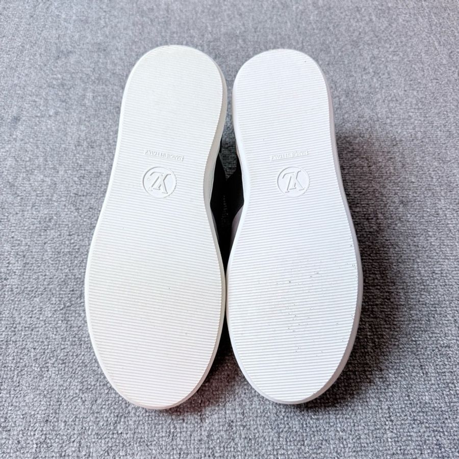 Louis Vuitton 路易威登 LV Frontrow灰麂皮老花拼色一腳蹬板鞋 38.5碼-7