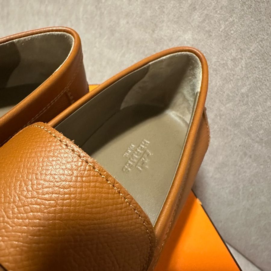 HERMES 💫 Kelly扣 樂福鞋 平底鞋-8