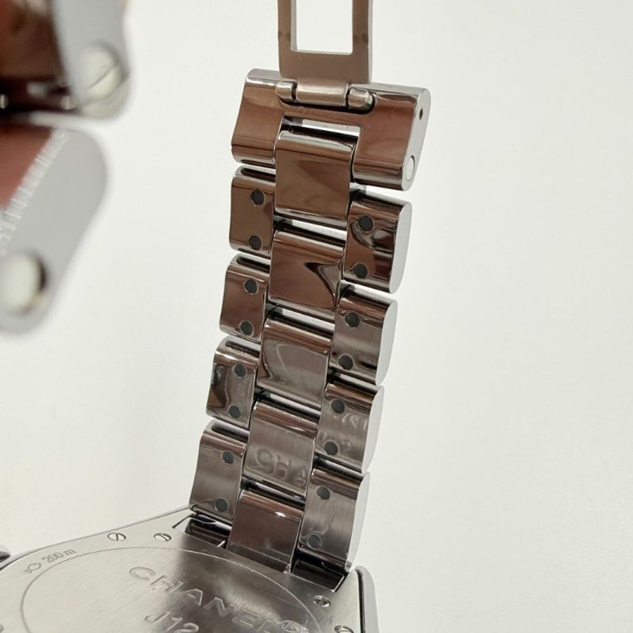 CHANEL - 銀灰色鈦陶瓷機械錶-38 mm-6