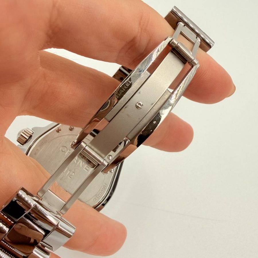CHANEL - 銀灰色鈦陶瓷機械錶-38 mm-13