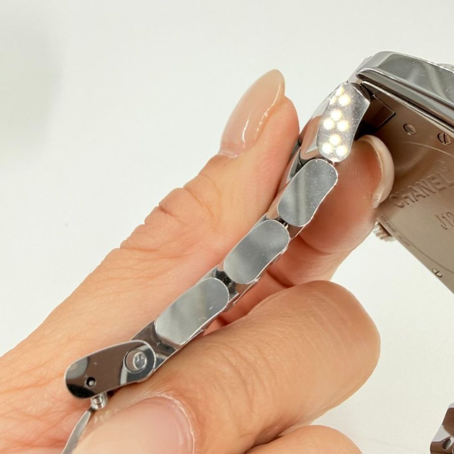 CHANEL - 銀灰色鈦陶瓷機械錶-38 mm-16