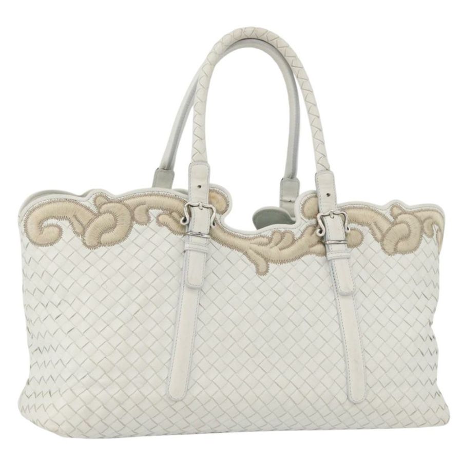 【日本直送】BOTTEGA VENETA INTRECCIATO 手袋皮革白色正品 am11708A-0