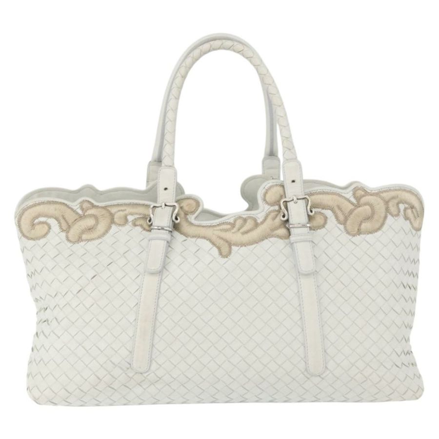 【日本直送】BOTTEGA VENETA INTRECCIATO 手袋皮革白色正品 am11708A-2