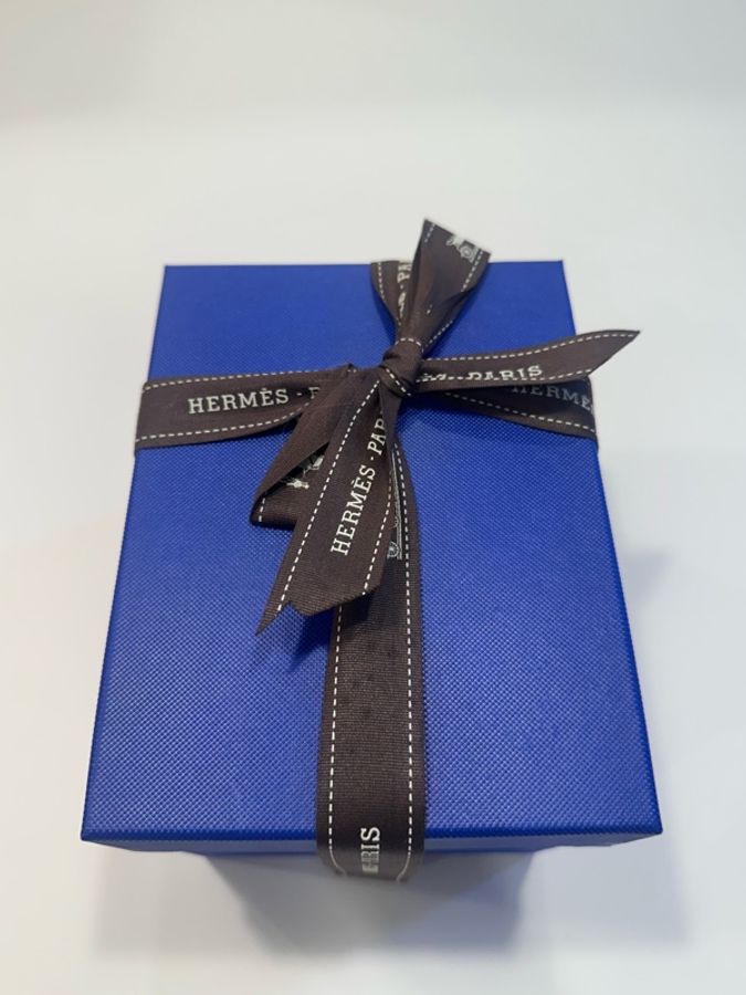 Hermès St Louis Mini Folia 1&*le tRa 橡果燈 銀蓋-5