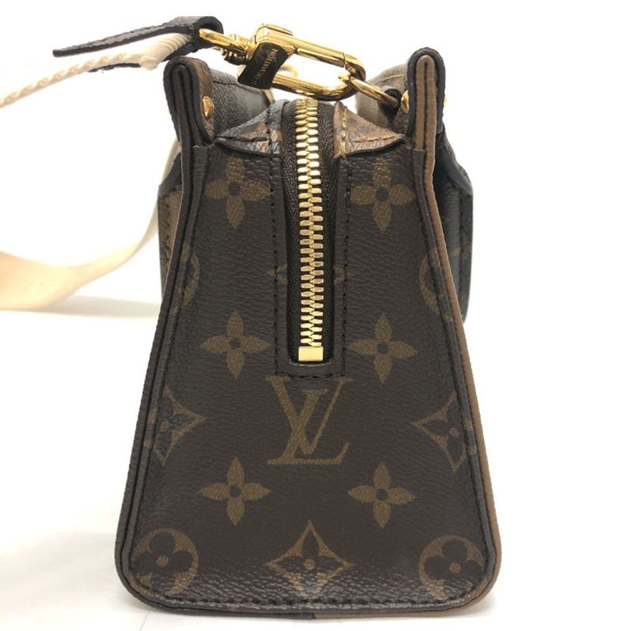 路易威登 M46653 OnTheGo EW 手提包，雙肩斜背包，手提包，Monogram 帆布，女士，黑色-2