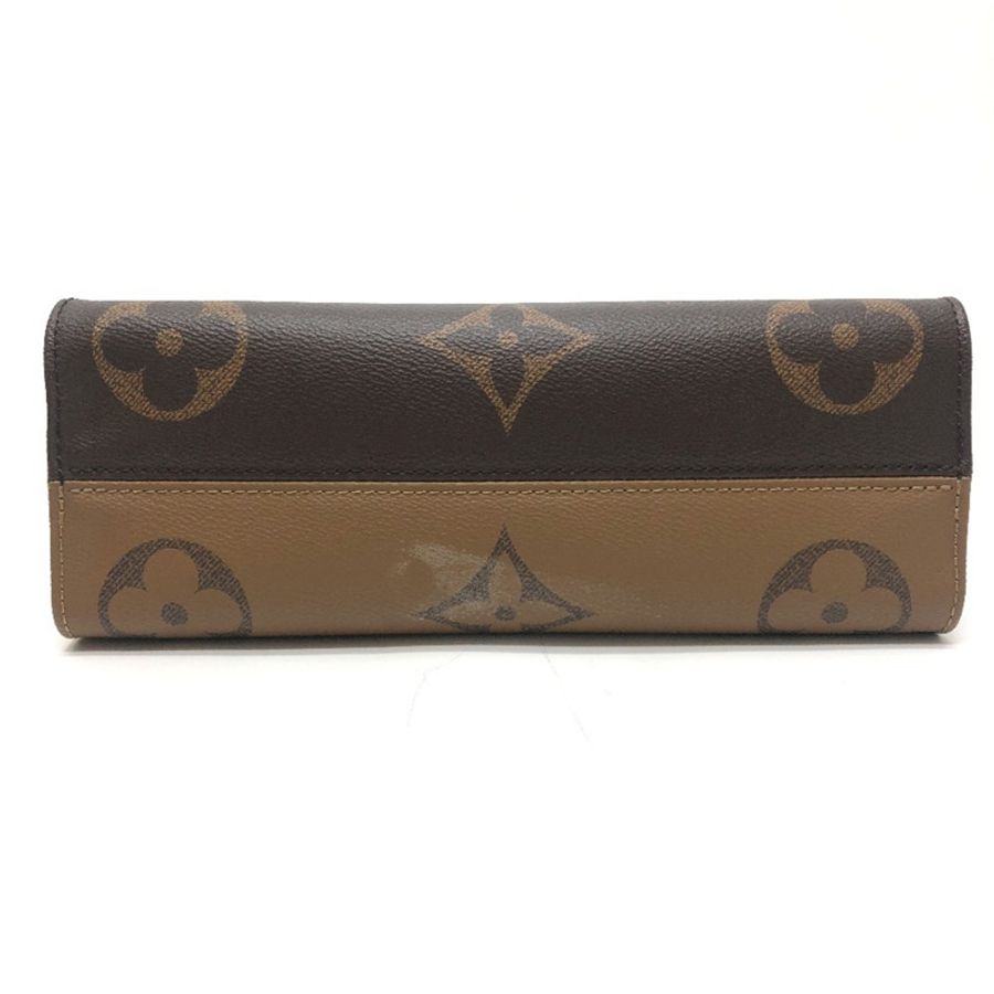 路易威登 M46653 OnTheGo EW 手提包，雙肩斜背包，手提包，Monogram 帆布，女士，黑色-4
