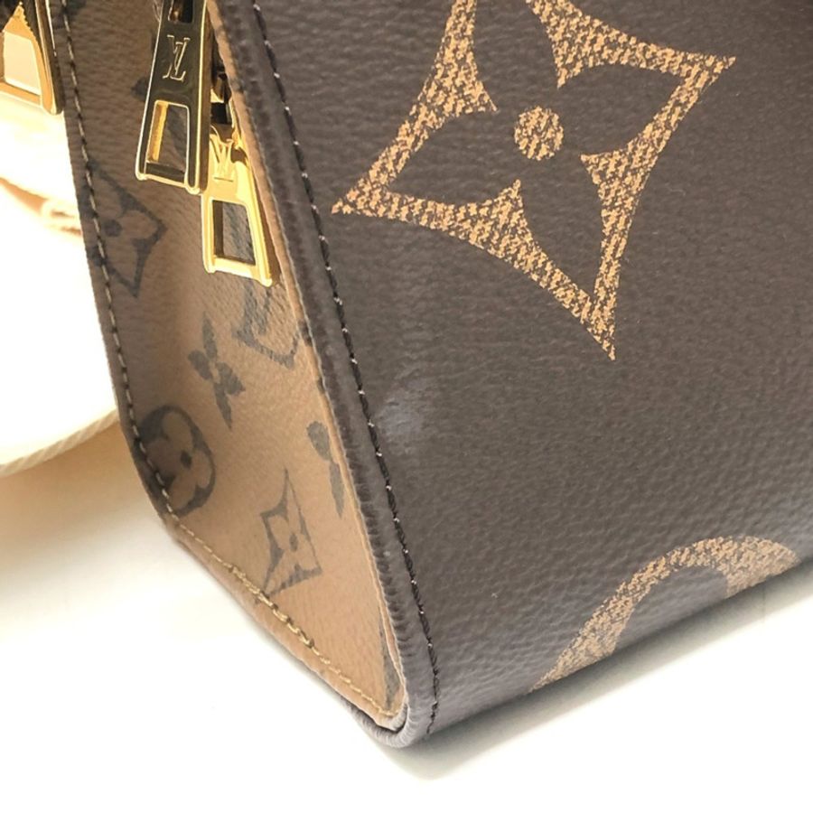 路易威登 M46653 OnTheGo EW 手提包，雙肩斜背包，手提包，Monogram 帆布，女士，黑色-7