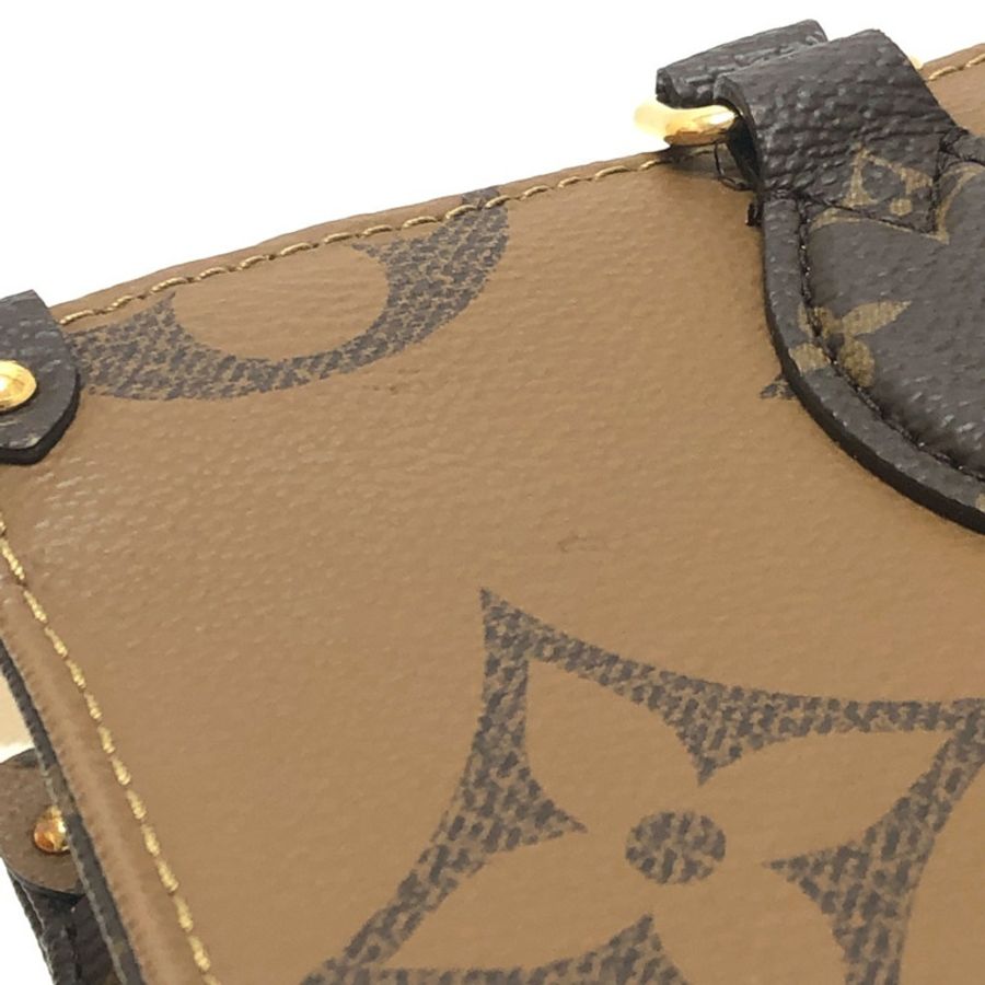 路易威登 M46653 OnTheGo EW 手提包，雙肩斜背包，手提包，Monogram 帆布，女士，黑色-10