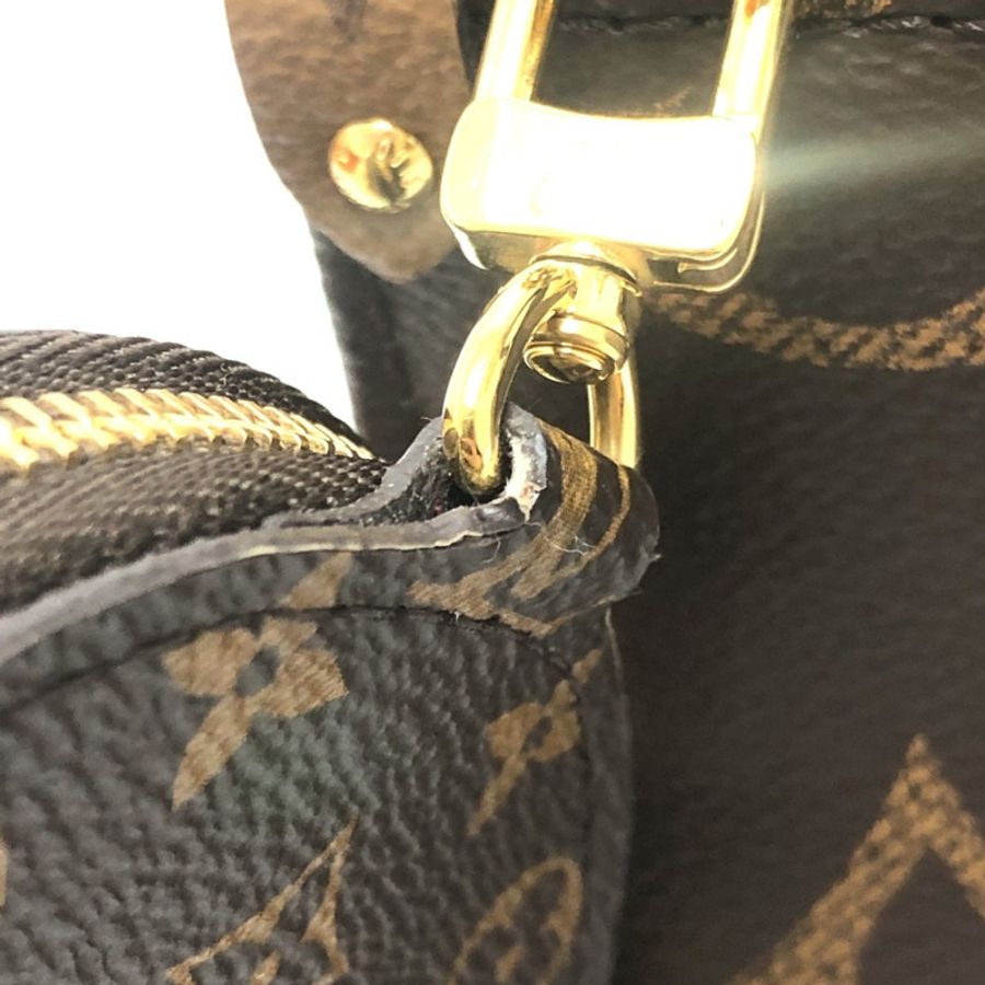 路易威登 M46653 OnTheGo EW 手提包，雙肩斜背包，手提包，Monogram 帆布，女士，黑色-14