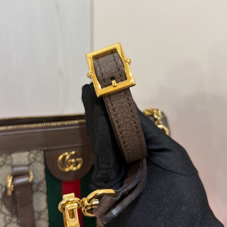 經典不退流行包😍Gucci Ophidia 經典老花小托特包🤎✨-12