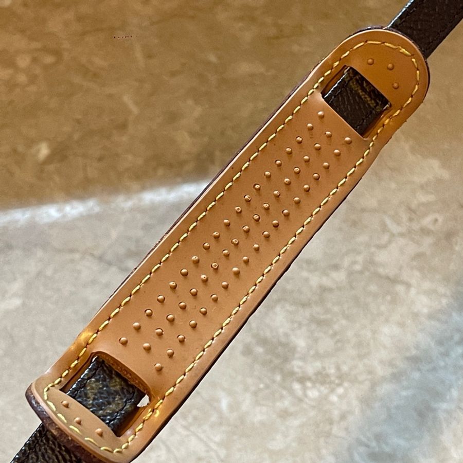 LV vintage Louis Vuitton 老花 復古相機包 側背包 斜背包-6