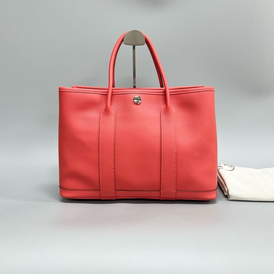 97新 Hermes/愛馬仕garden party花園30手提包-1