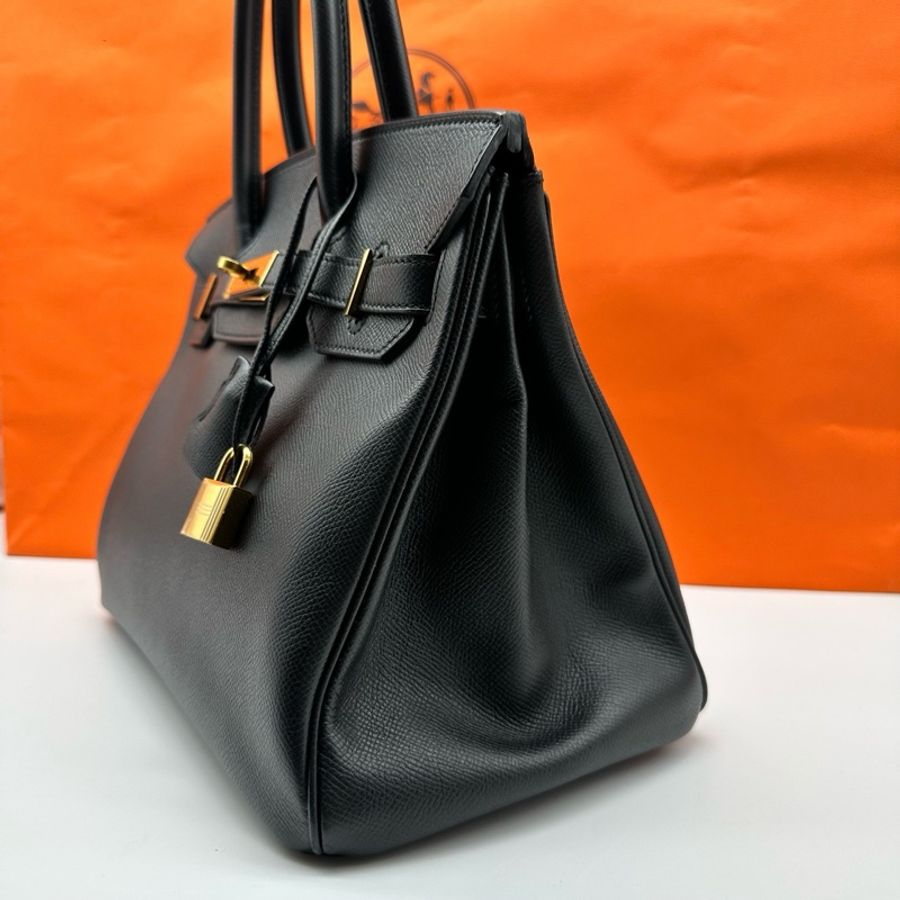 【震撼撿漏價👍🏻全網最低價💫】Hermes/愛馬仕 Birkin30 黑金 四大金剛色 經典永不過時-3