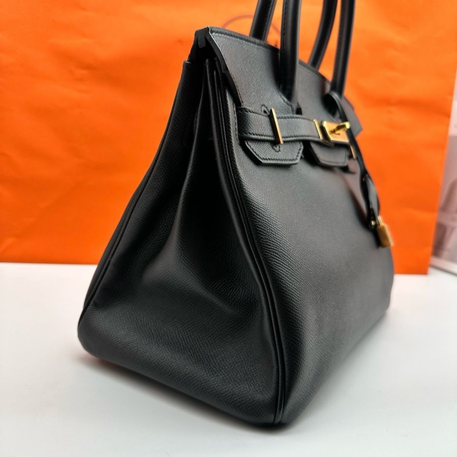 【震撼撿漏價👍🏻全網最低價💫】Hermes/愛馬仕 Birkin30 黑金 四大金剛色 經典永不過時-4