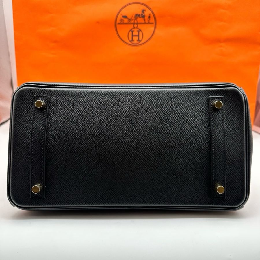 【震撼撿漏價👍🏻全網最低價💫】Hermes/愛馬仕 Birkin30 黑金 四大金剛色 經典永不過時-6
