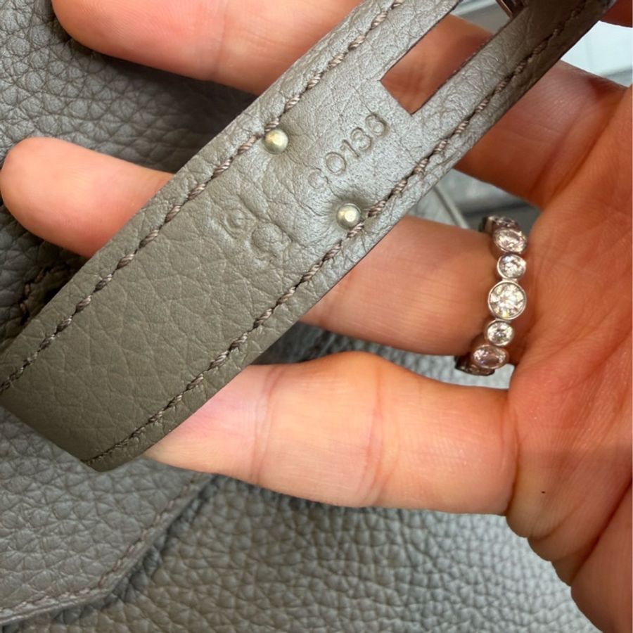 【震撼撿漏價👍🏻全網最低價💫】Hermes/愛馬仕 Birkin35 大象灰銀釦 四大金剛色 經典永不過時-5