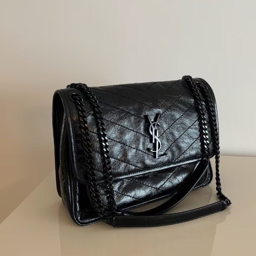 98新🖤#Ysl #niki #soblack全黑小號 #D釦新款-3