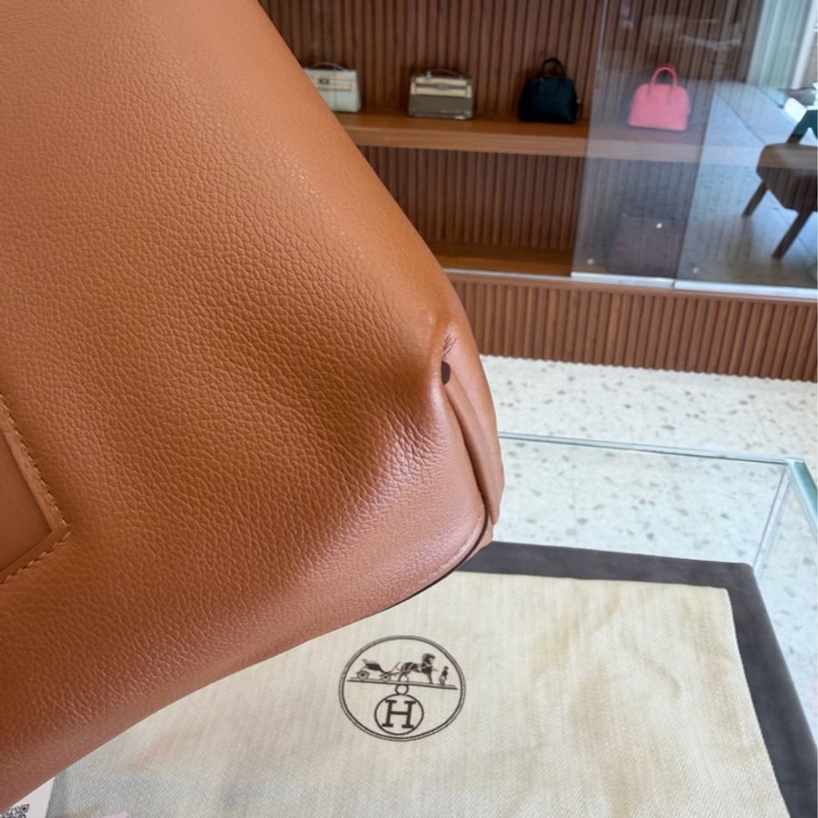 【大全套震撼撿漏價👍🏻全網最低價💫】Hermes/愛馬仕 2424 mini 金棕銀釦 近期流行大熱款-6