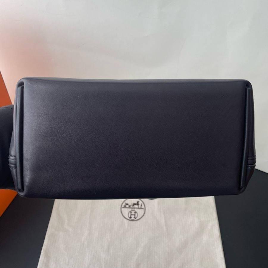 【震撼撿漏價👍🏻全網最低價💫】Hermes/愛馬仕 2424 mini 黑金 近期流行大熱款-5