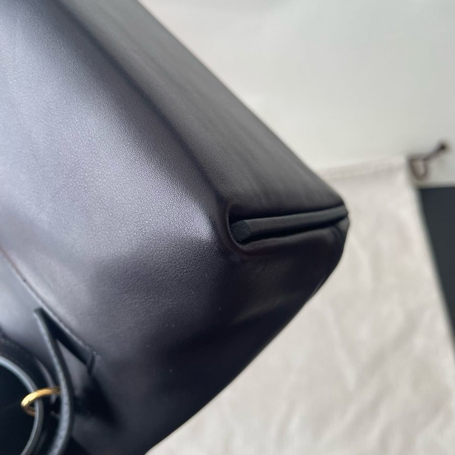 【震撼撿漏價👍🏻全網最低價💫】Hermes/愛馬仕 2424 mini 黑金 近期流行大熱款-7