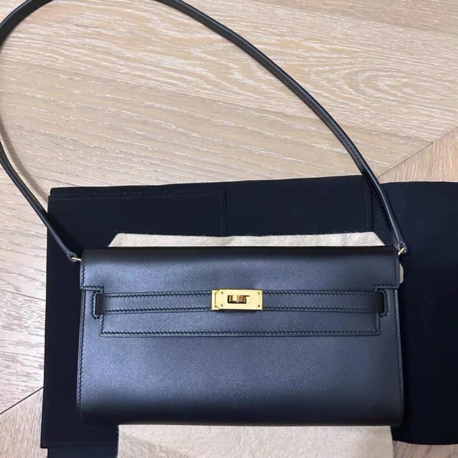 【震撼撿漏價👍🏻全網最便宜💫】Hermes/愛馬仕 Kelly Togo 黑金-2