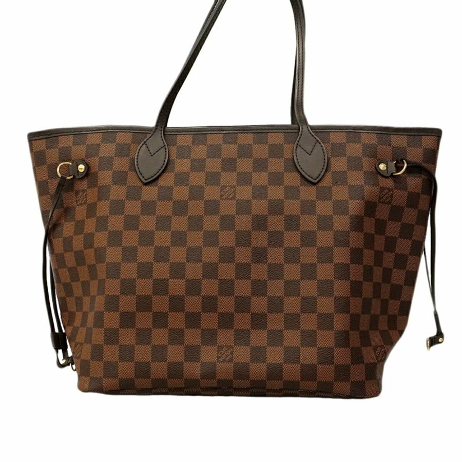 路易威登 Damier Neverfull 中號手提包 N40599 Ebene(女式)-8
