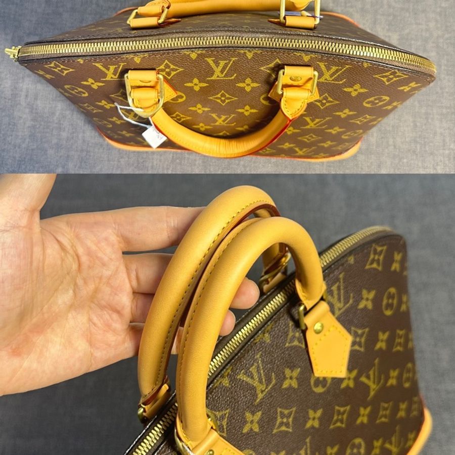 【狀況超好❤️全網最低價✨】LV中古貝殼中號大號Alma手提包-6