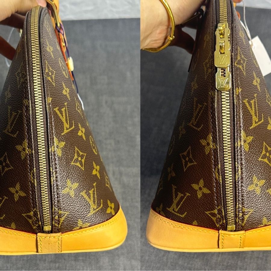 【狀況超好❤️全網最低價✨】LV中古貝殼中號大號Alma手提包-7