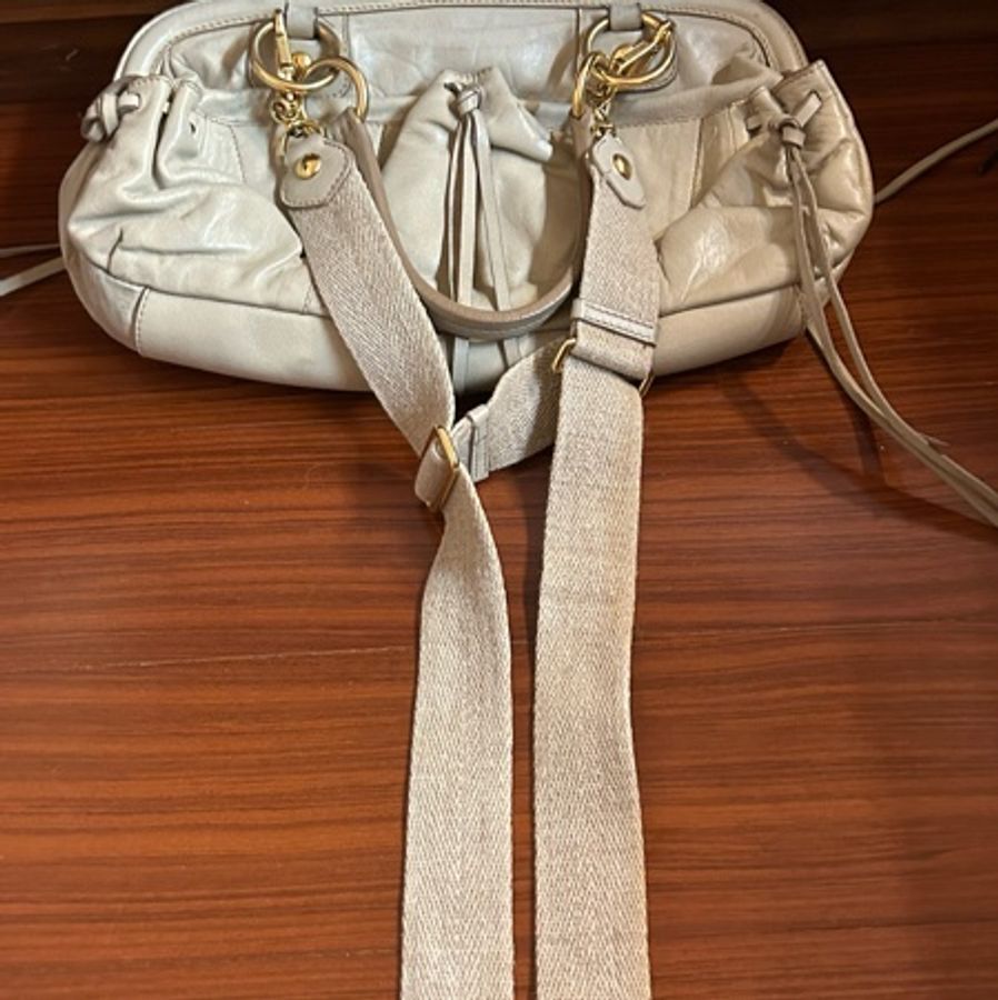 Miu Miu 中古 大容量 餃子包 蝴蝶結包 可裝iPad 超便宜低價出清!-13