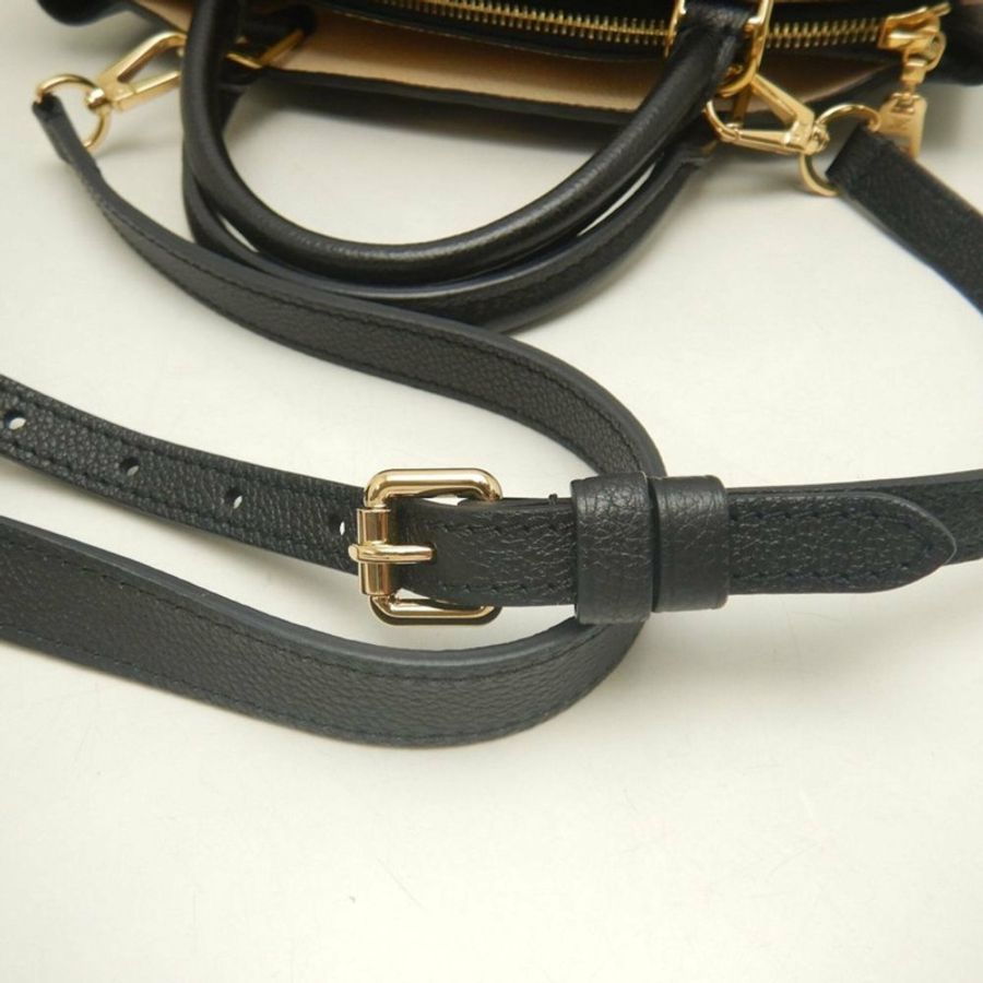 路易威登 雙色 Monogram Petit Palais PM Empreinte M58913 手提包 Noir 女士 254085-2