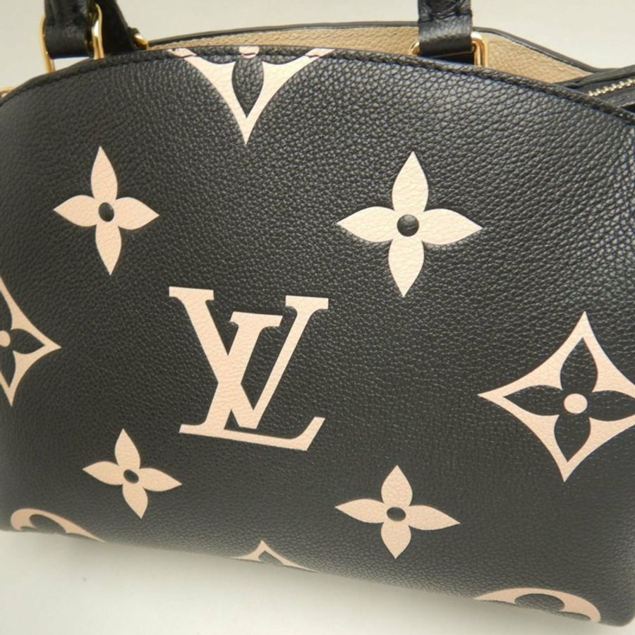 路易威登 雙色 Monogram Petit Palais PM Empreinte M58913 手提包 Noir 女士 254085-7