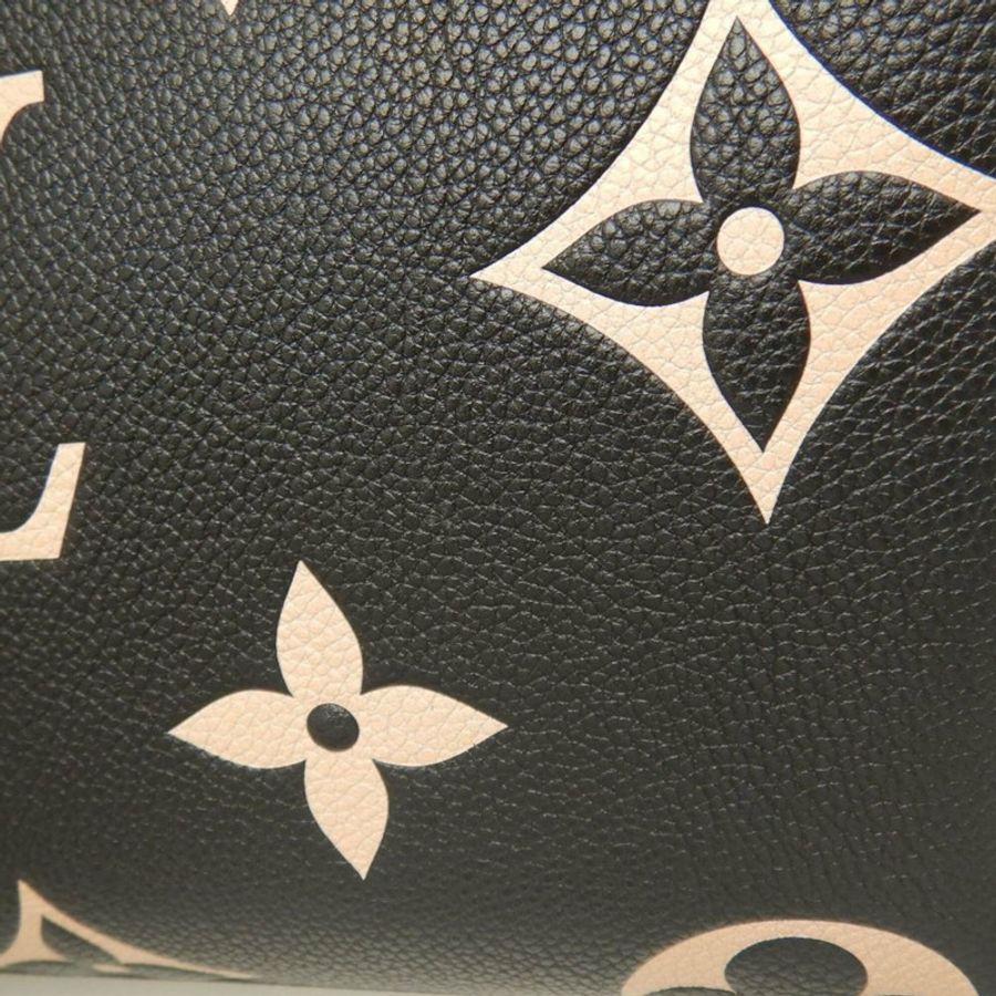 路易威登 雙色 Monogram Petit Palais PM Empreinte M58913 手提包 Noir 女士 254085-11