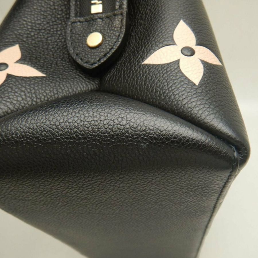 路易威登 雙色 Monogram Petit Palais PM Empreinte M58913 手提包 Noir 女士 254085-12