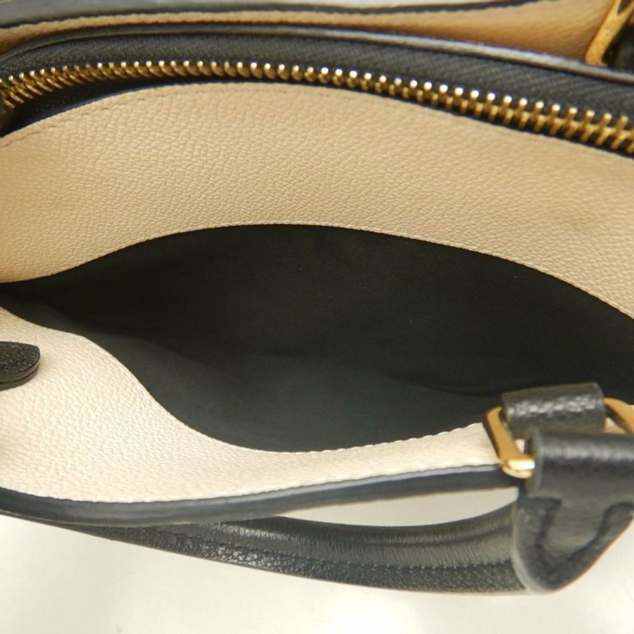 路易威登 雙色 Monogram Petit Palais PM Empreinte M58913 手提包 Noir 女士 254085-18