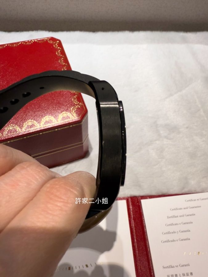Cartier 卡地亞 Santos 100 so black-1