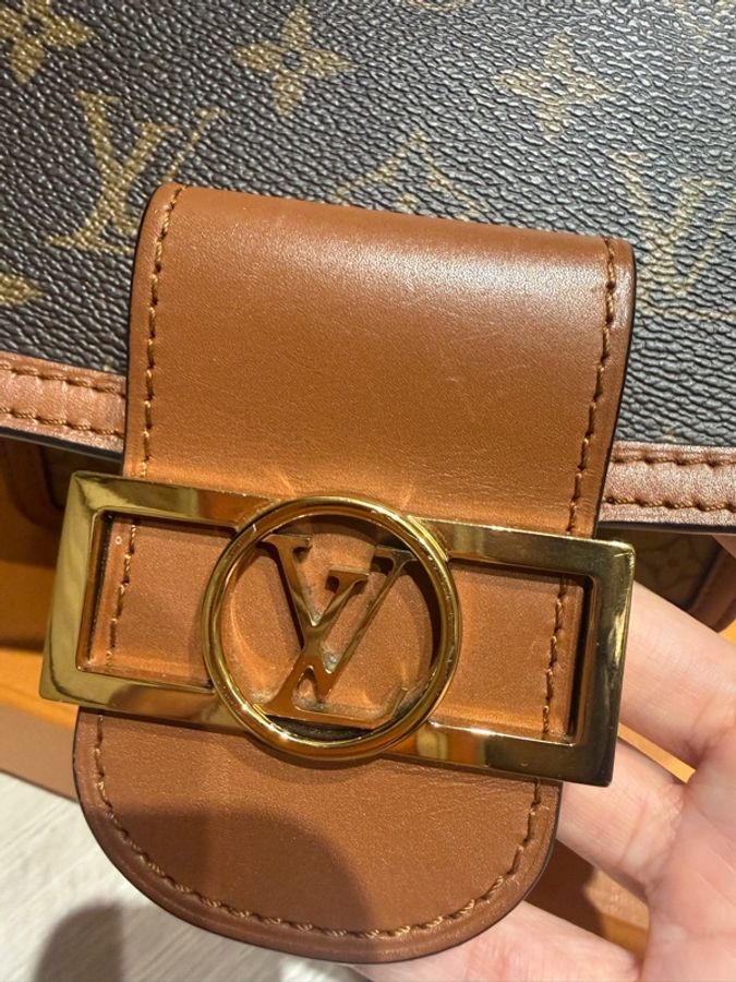 LV (全配) 經典熱銷雙色老花達芙妮 小號❤️-6