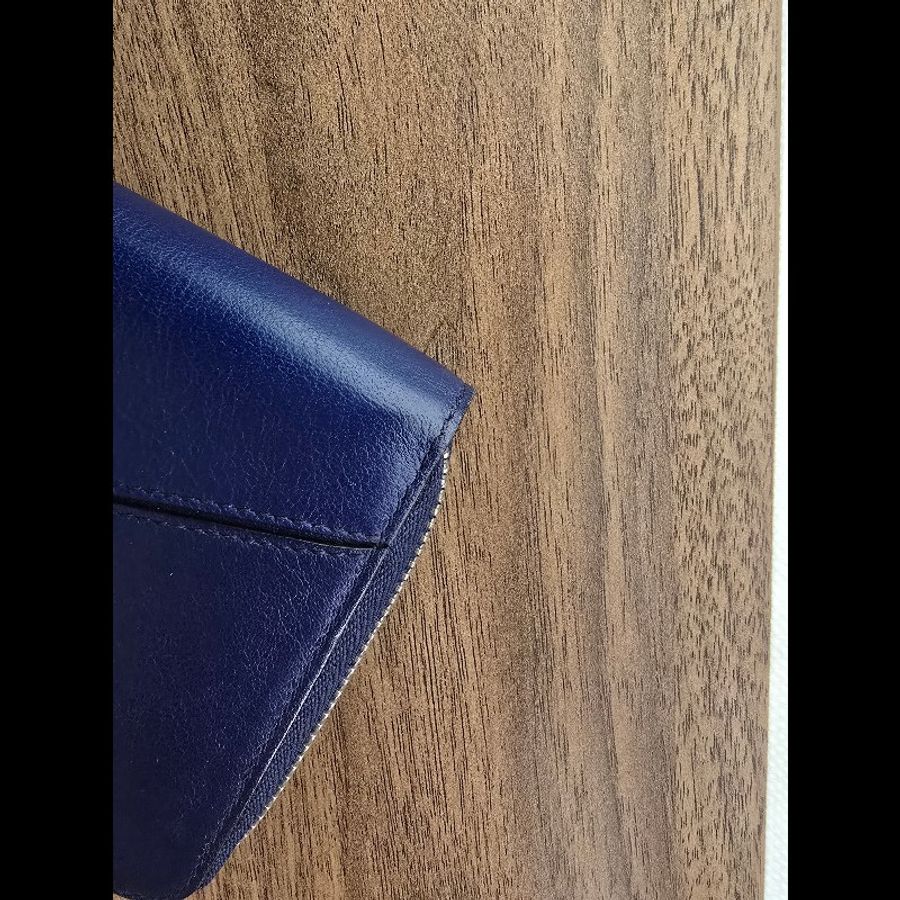 Loewe Puzzle 寶藍色 全拉鍊 長夾-13