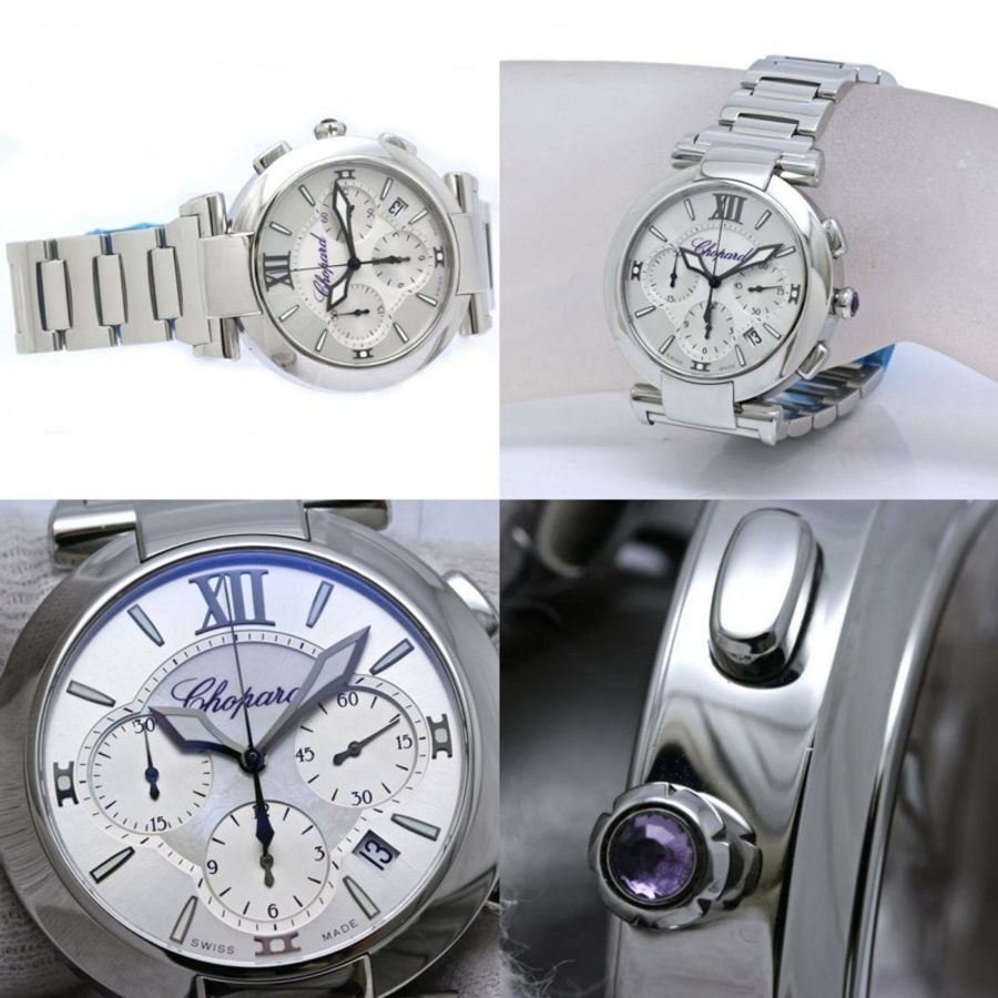 蕭邦 Imperial Chronograph 388549-3002 男士腕錶,不鏽鋼材質,40541-5