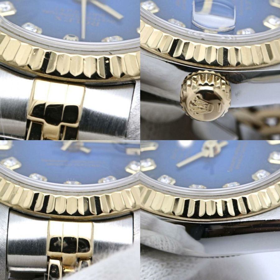 Rolex Datejust 10P 鑲鑽 79173G 女士腕錶 40549-8