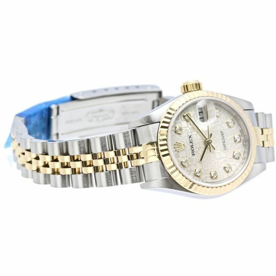 勞力士 Datejust 10P 鑲鑽 79173G 女士腕錶 40550-5