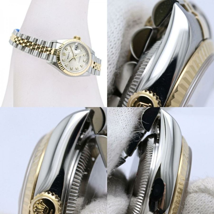勞力士 Datejust 10P 鑲鑽 79173G 女士腕錶 40550-6