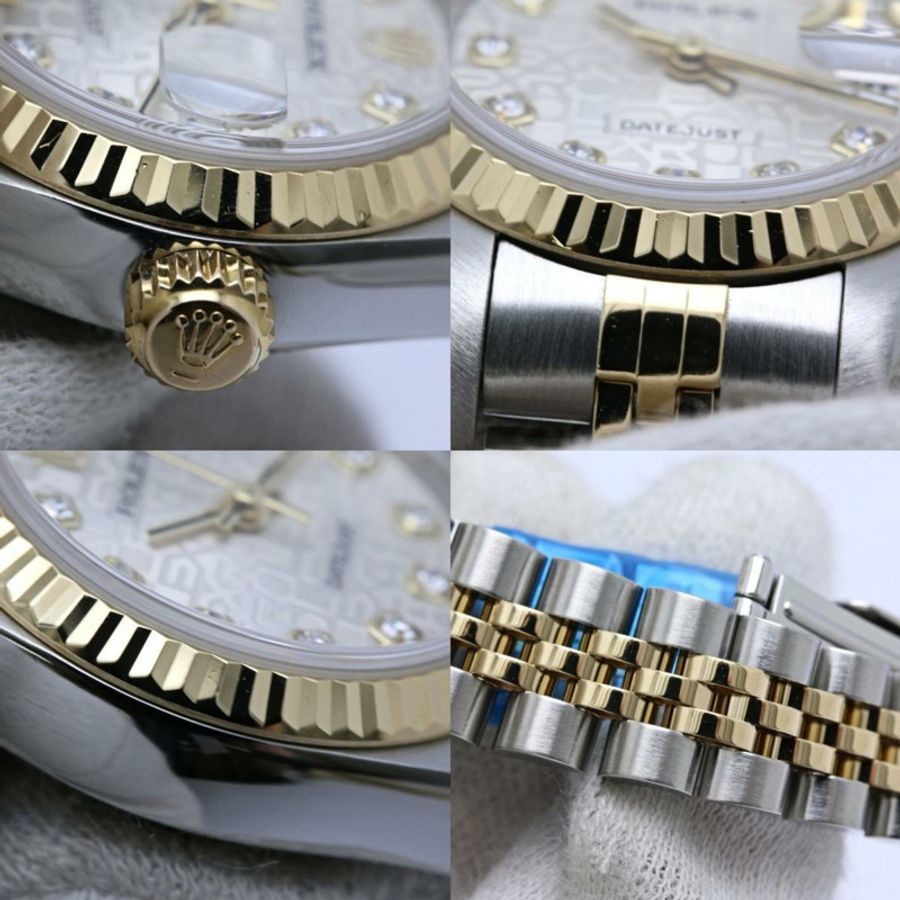 勞力士 Datejust 10P 鑲鑽 79173G 女士腕錶 40550-8