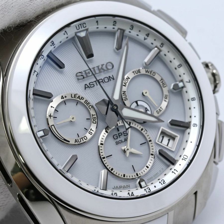 精工 Astron SBXC057 5X53-OAXO 男士腕錶,陶瓷 x 鈦金屬,40538-7